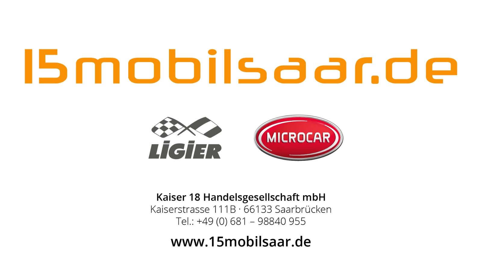 Fahrzeugabbildung Ligier Myli R.Ebel X *Carplay*