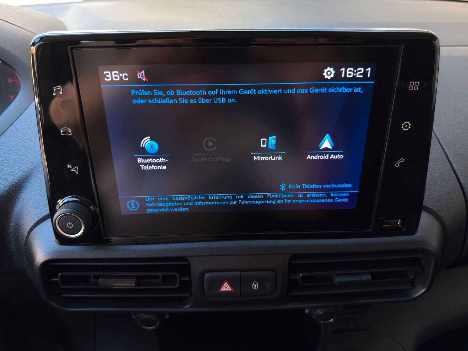 Fahrzeugabbildung Peugeot Rifter Active Pack N1 L1 *2.Hand*CarPlay*