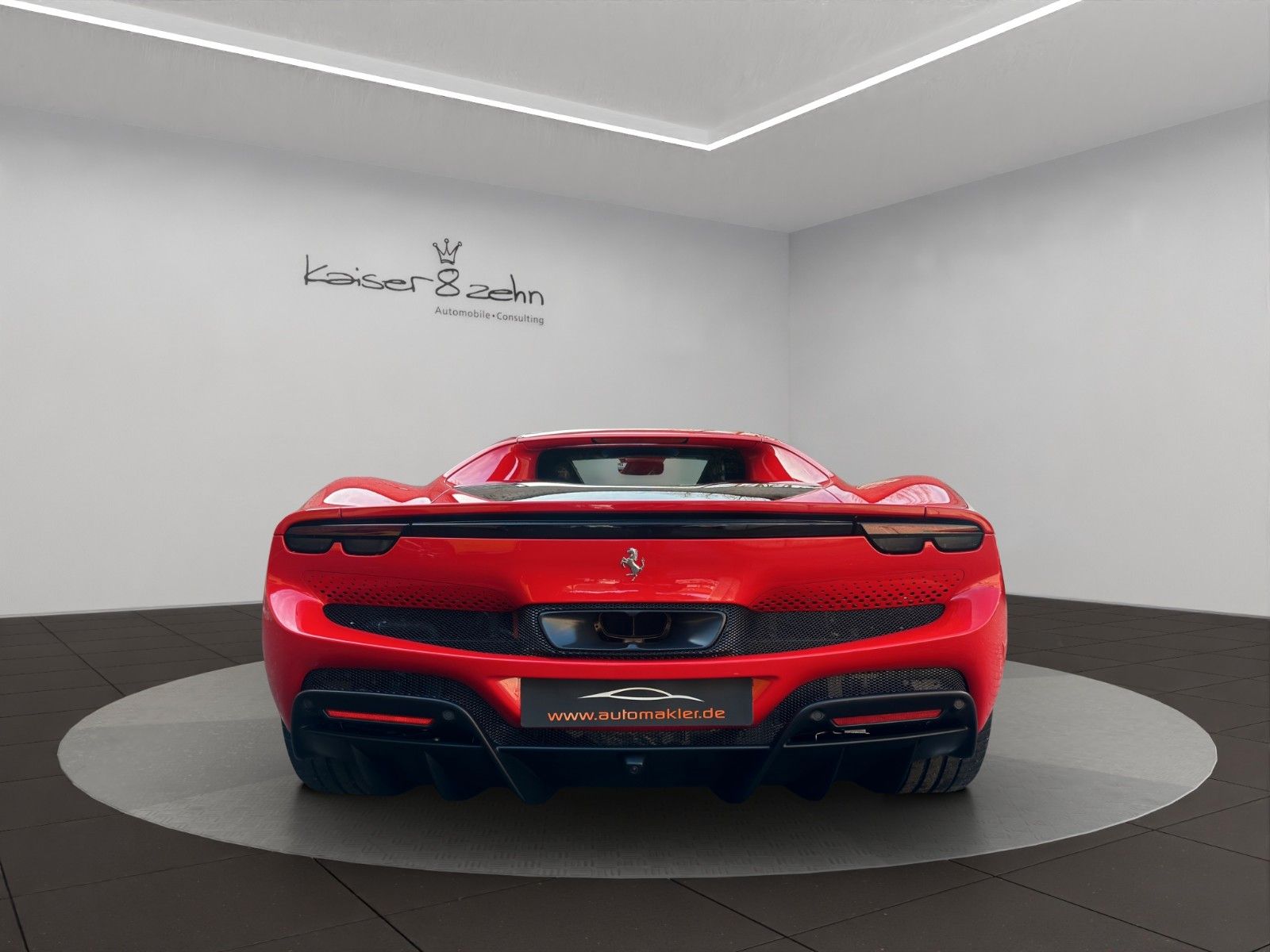 Fahrzeugabbildung Ferrari 296 GTB *Lift* *Racing Sitze*