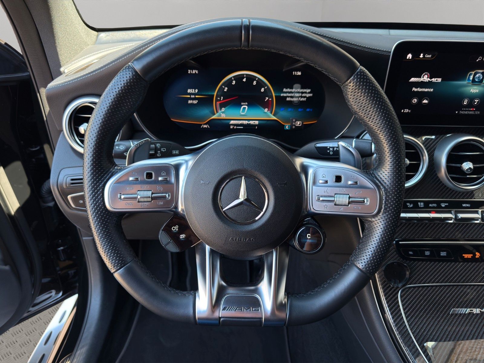 Fahrzeugabbildung Mercedes-Benz GLC 63 AMG S 4Matic *Junge Sterne 10/2026*
