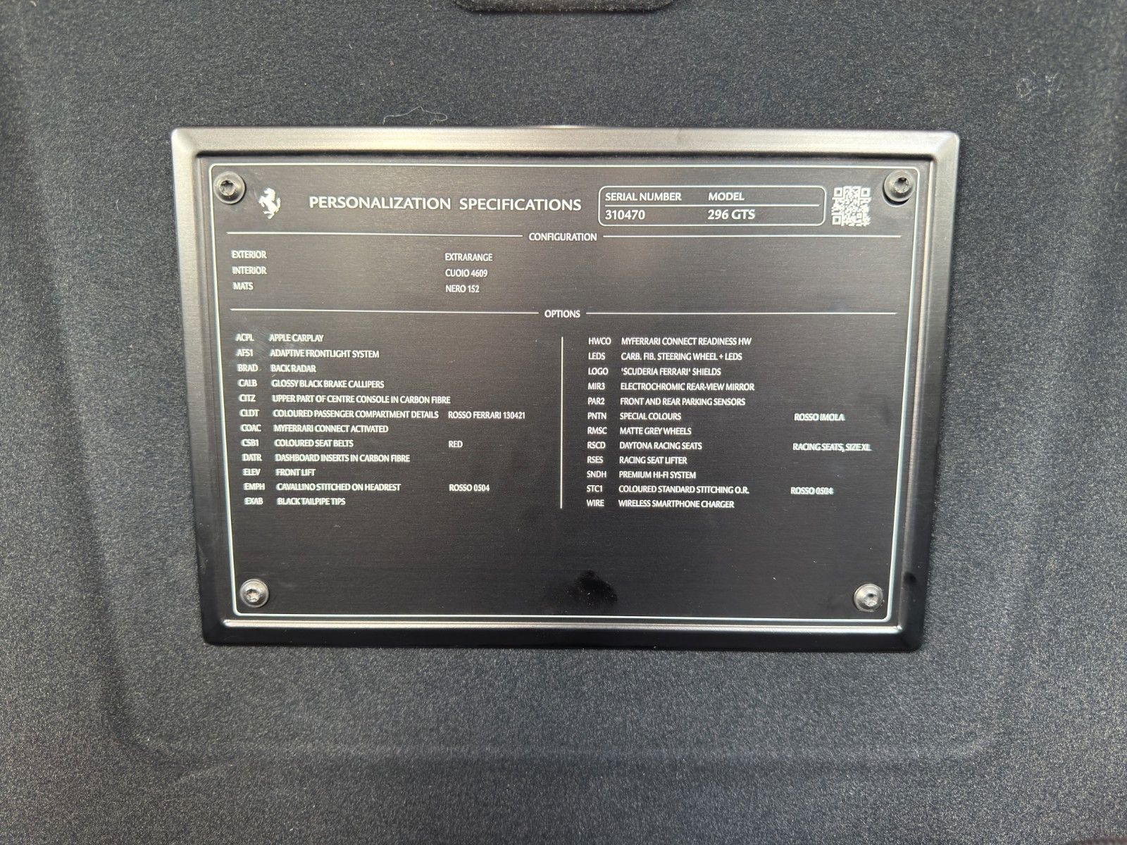 Fahrzeugabbildung Ferrari 296 GTS *Lift* *Bose Soundsystem*