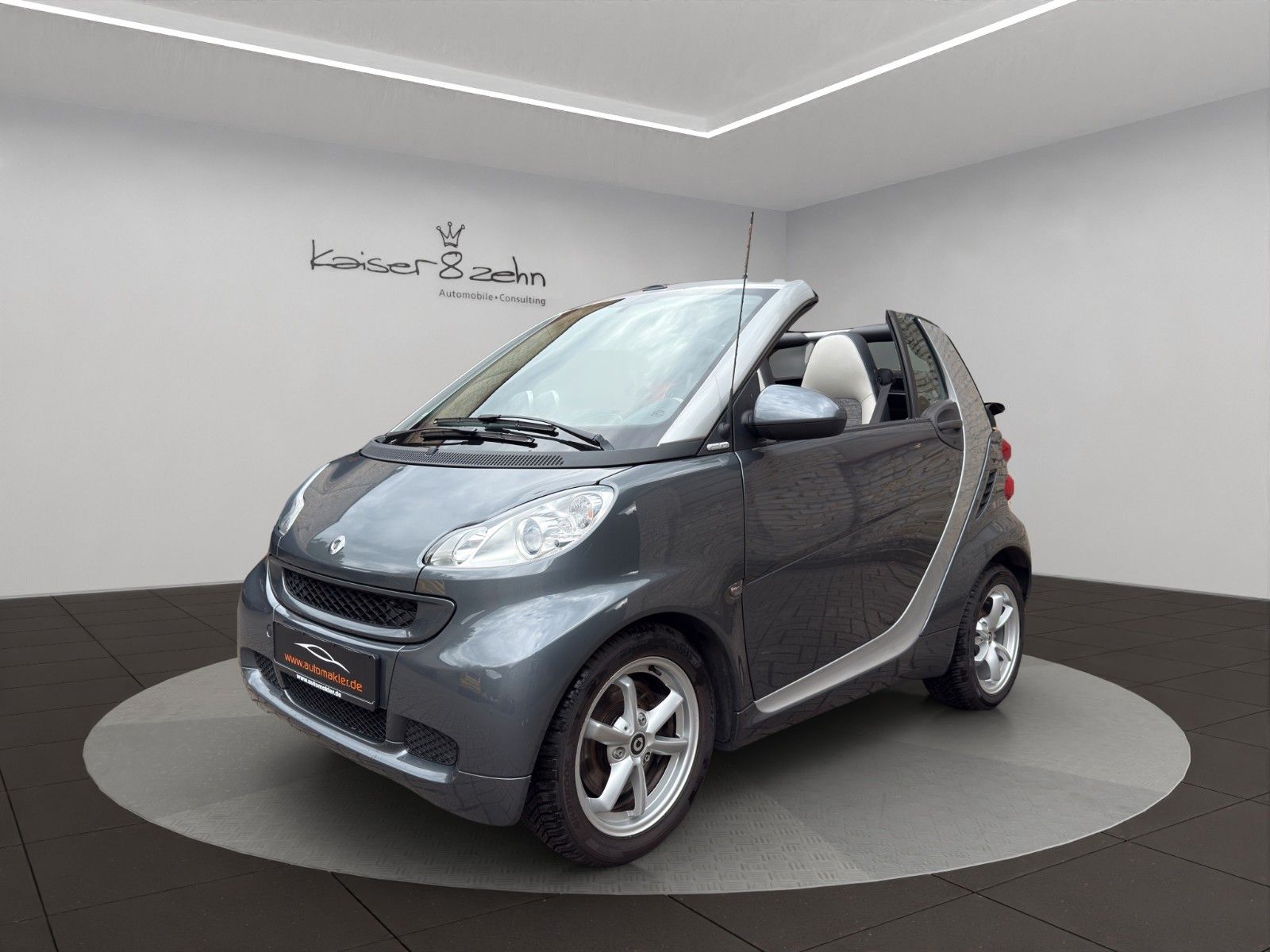 Smart ForTwo 451 Cabrio Passion Sondermodell Pearlgrey