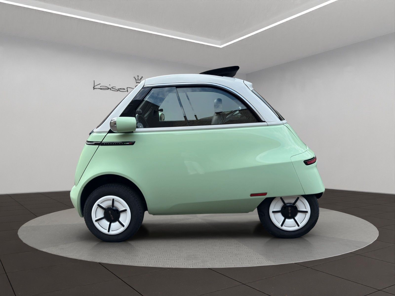 Fahrzeugabbildung Microlino Paris Mint *Premium*L7*MJ 2026*Faltdach