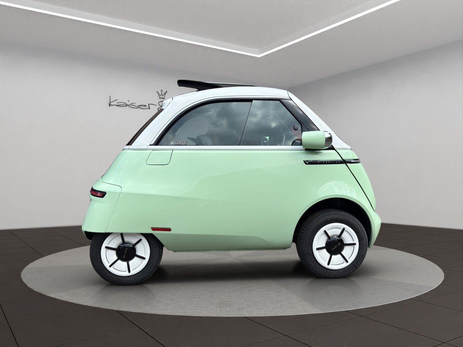 Fahrzeugabbildung Microlino Paris Mint *Premium*L7*MJ 2026*Faltdach
