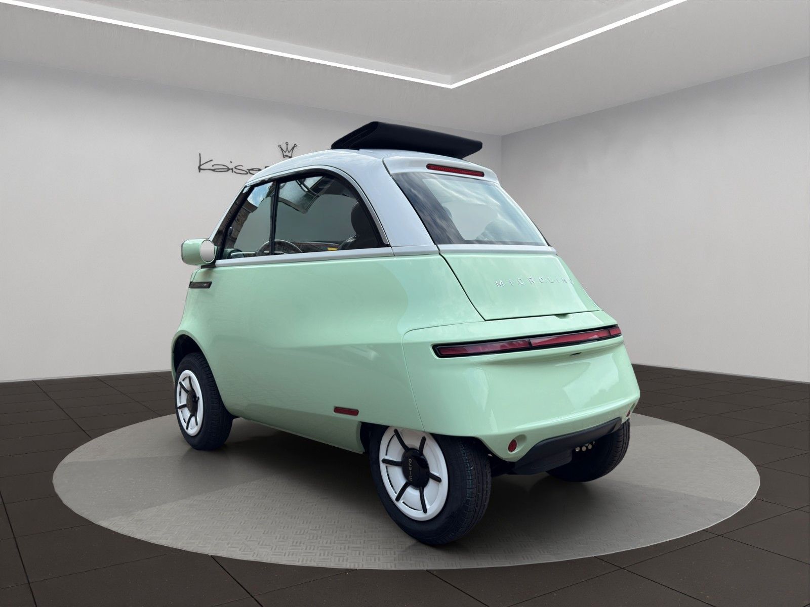 Fahrzeugabbildung Microlino Paris Mint *Premium*L7*MJ 2026*Faltdach