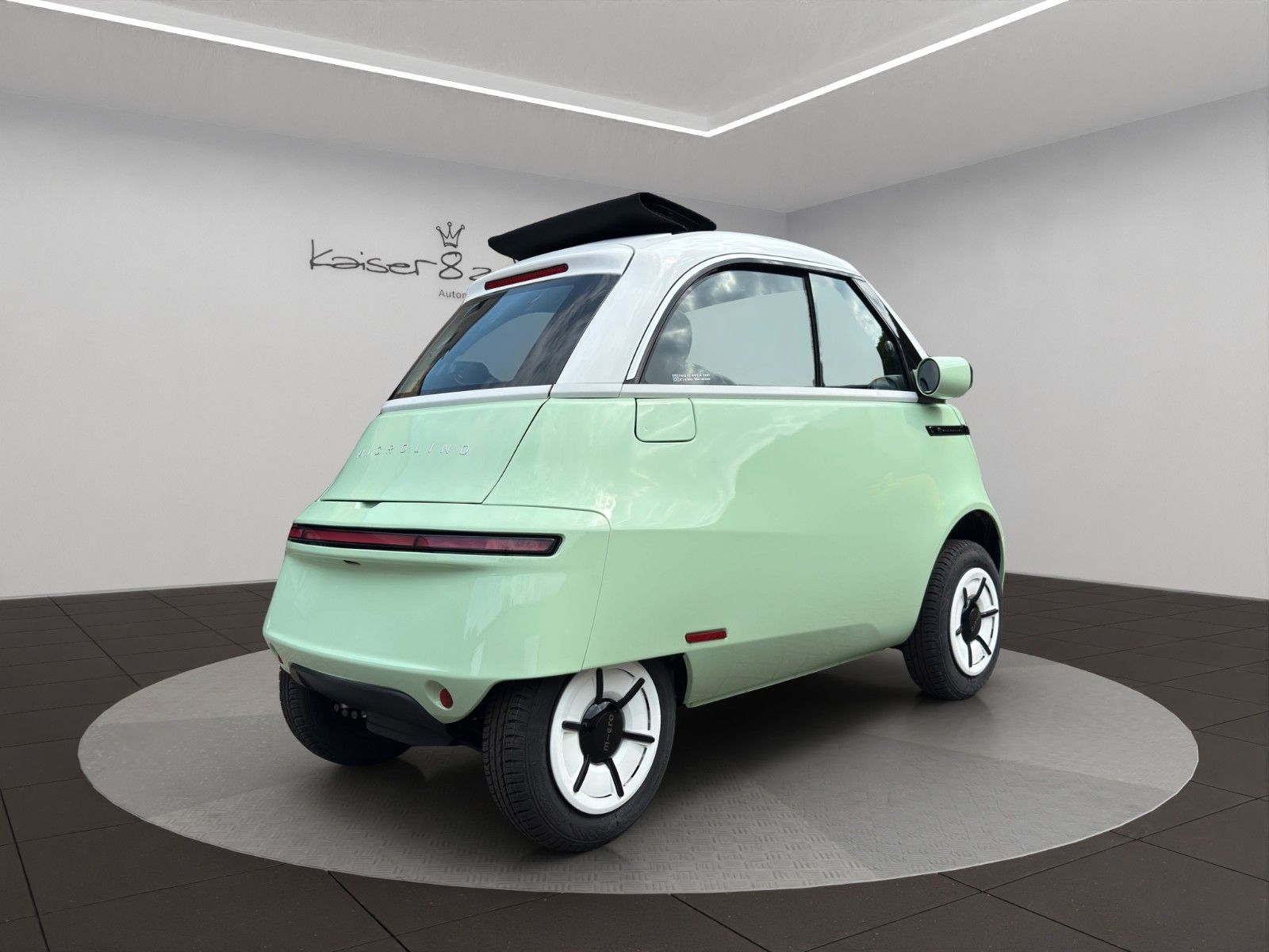 Fahrzeugabbildung Microlino Paris Mint *Premium*L7*MJ 2026*Faltdach