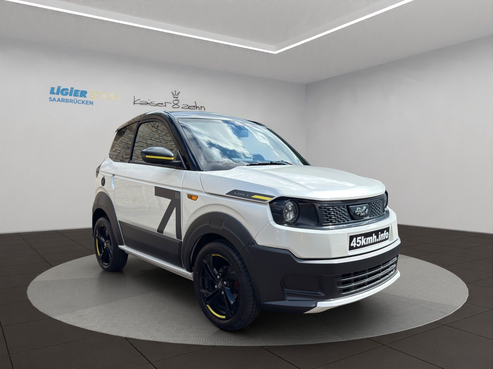 Fahrzeugabbildung Ligier MyLi D R.EBEL E5 *Servo* *CarPlay*