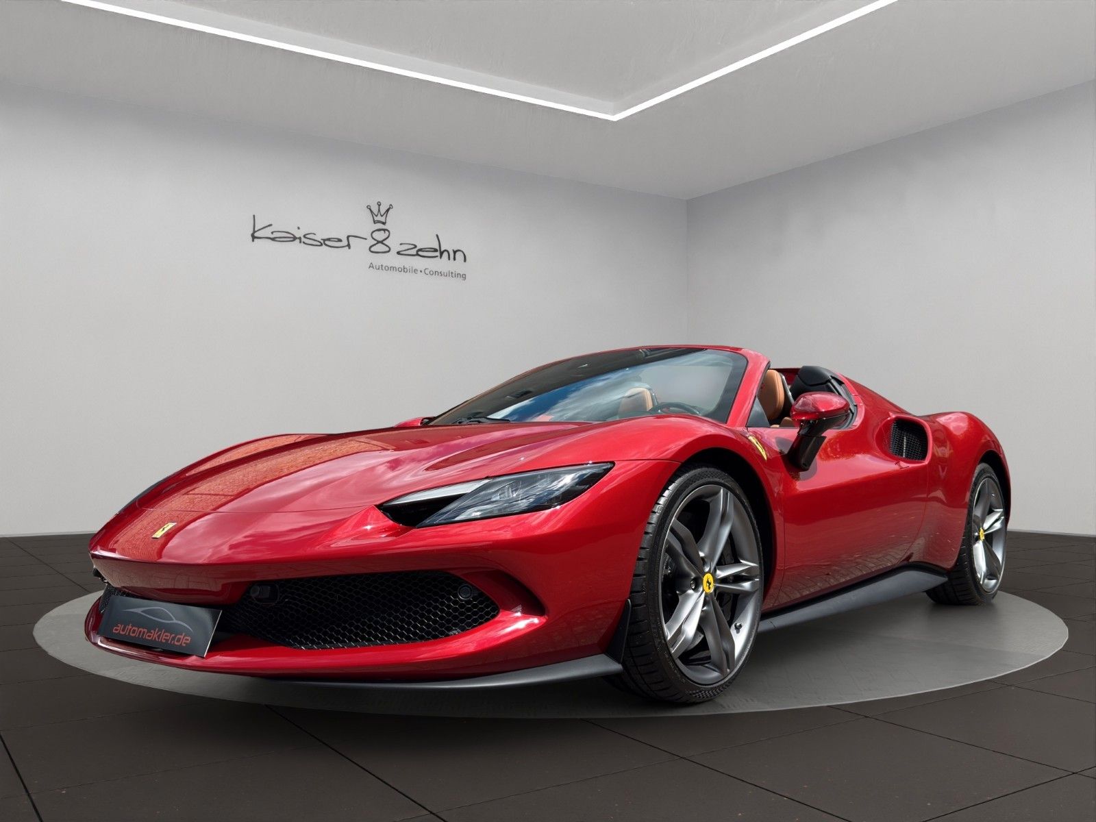 Ferrari 296 GTS *Lift* *Rosso Imola* *JBL*