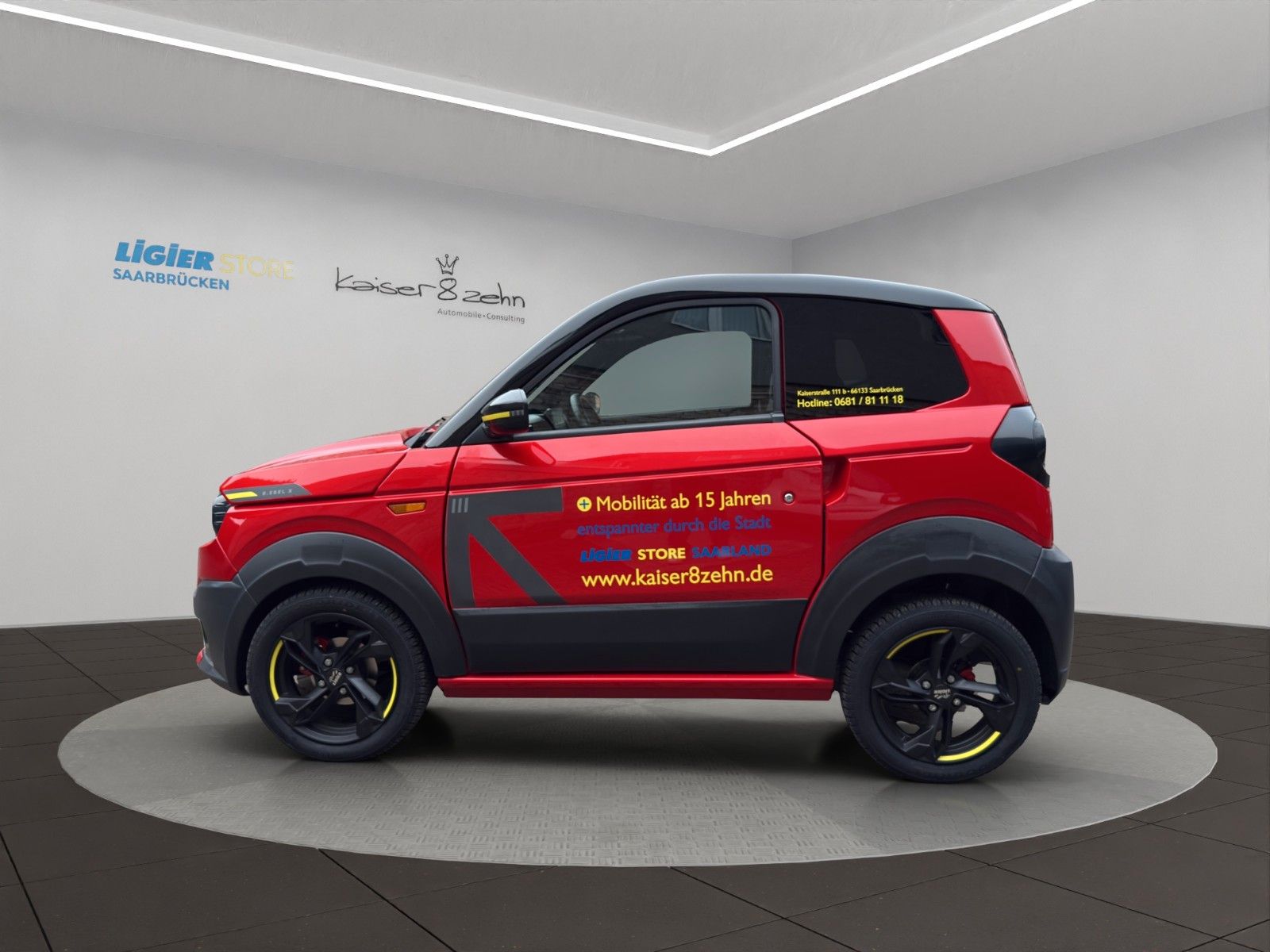 Fahrzeugabbildung Ligier MyLi D R.EBEL E5 *Servo* *CarPlay*