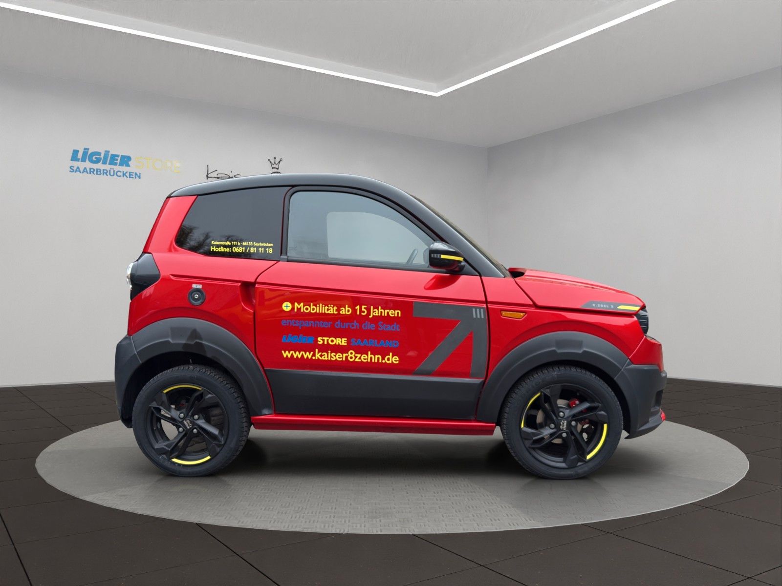 Fahrzeugabbildung Ligier MyLi D R.EBEL E5 *Servo* *CarPlay*