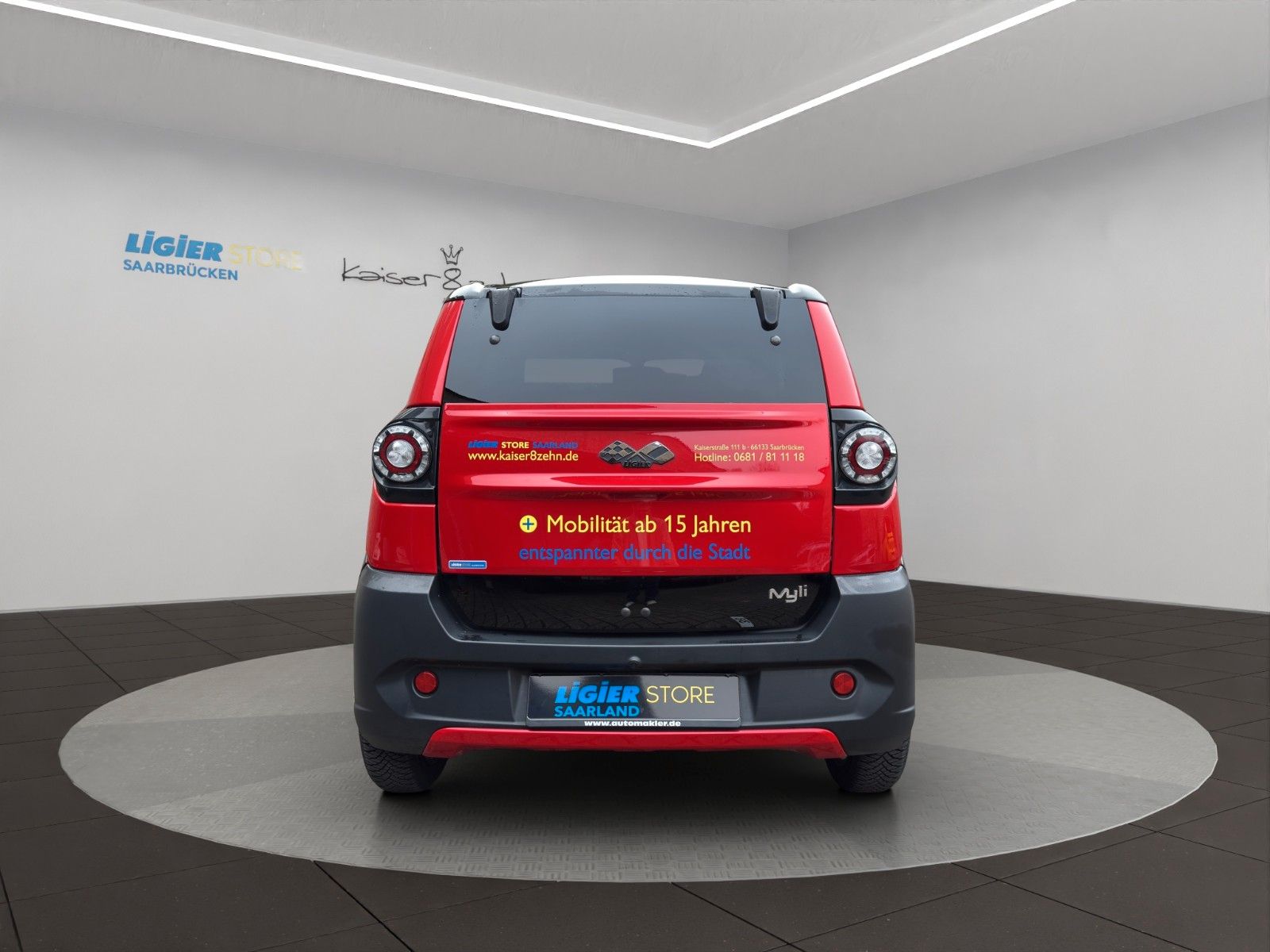 Fahrzeugabbildung Ligier MyLi D R.EBEL E5 *Servo* *CarPlay*