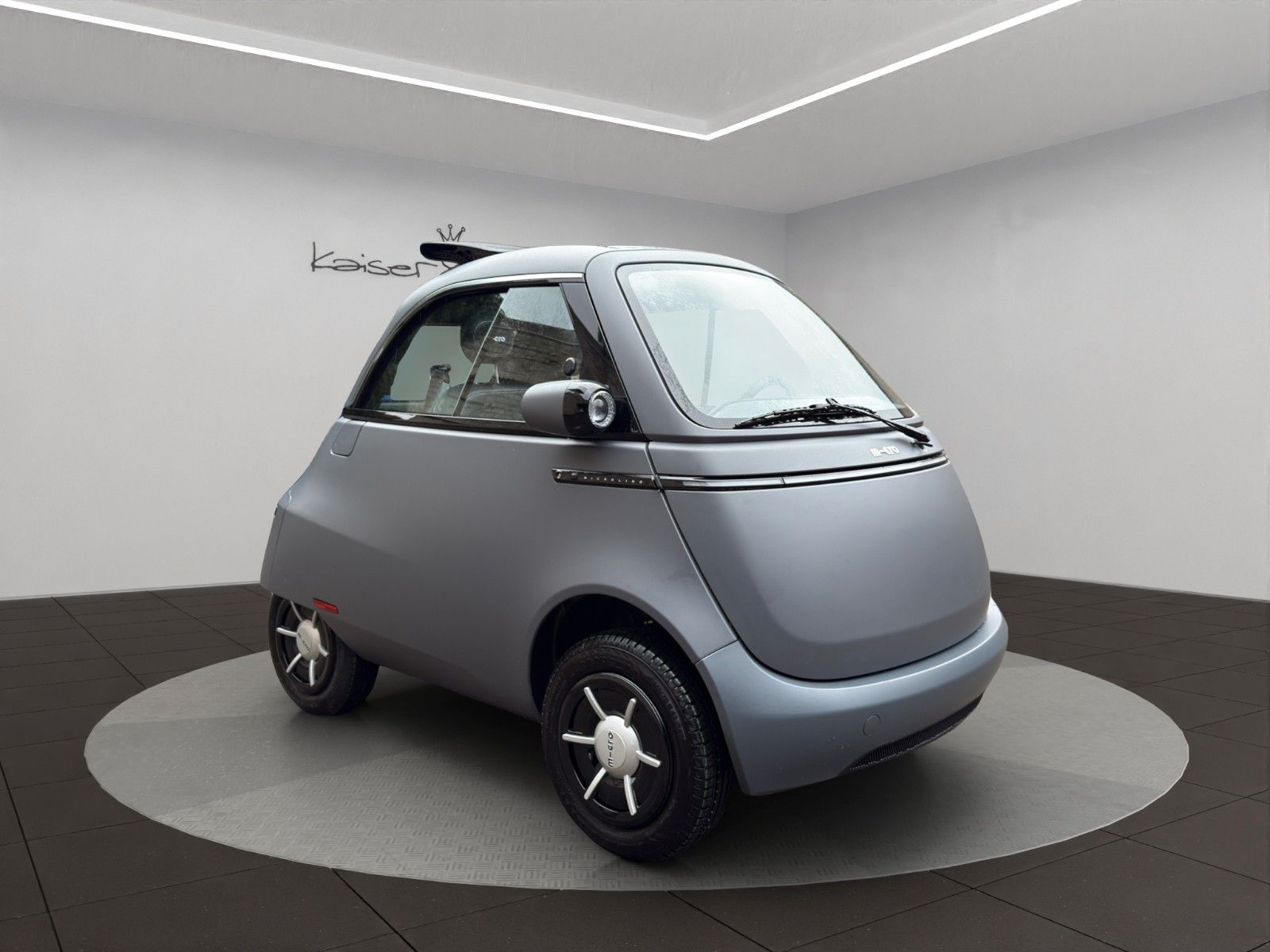 Fahrzeugabbildung Microlino Berlin Anthrazit Matt *L7*MJ 2024*Faltdach*