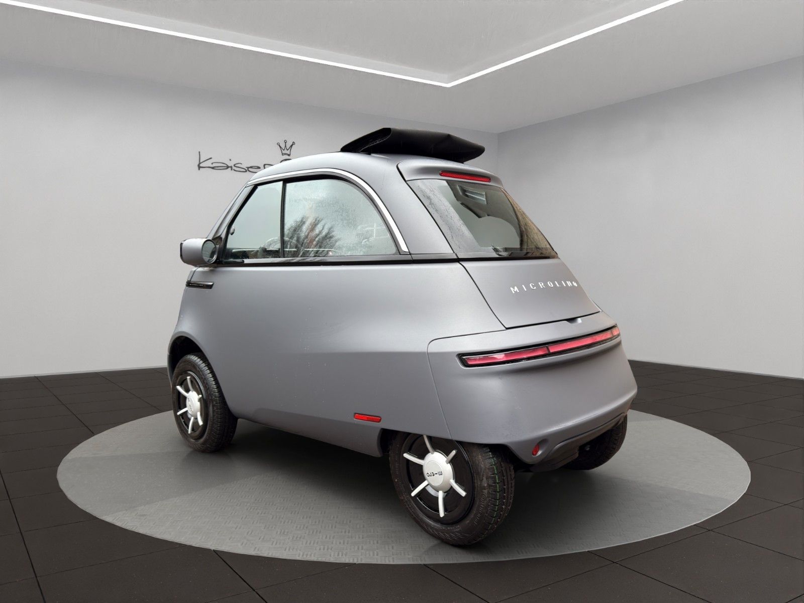Fahrzeugabbildung Microlino Berlin Anthrazit Matt *L7*MJ 2024*Faltdach*