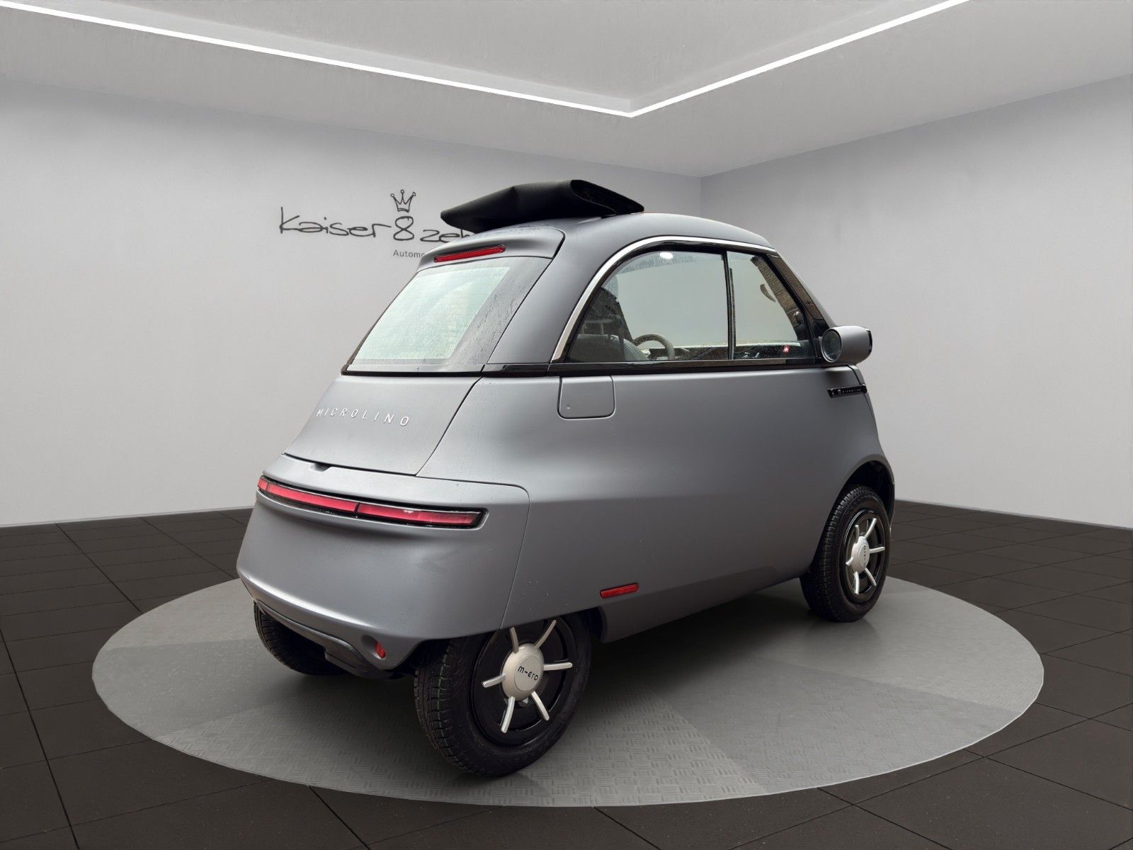 Fahrzeugabbildung Microlino Berlin Anthrazit Matt *L7*MJ 2024*Faltdach*