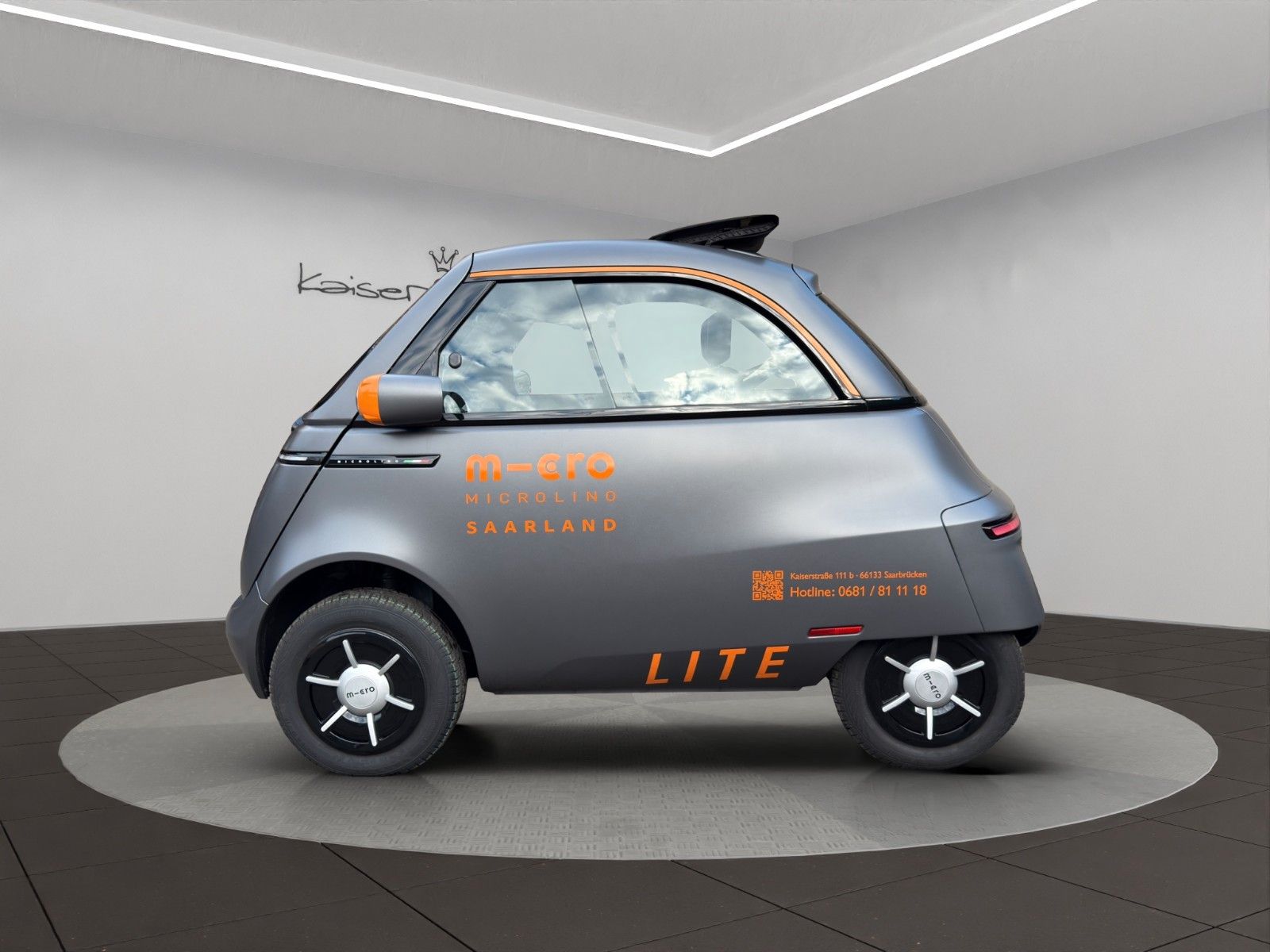 Fahrzeugabbildung Microlino Lite *L6e*MJ 2025*Faltdach*ab 15 Jahren*