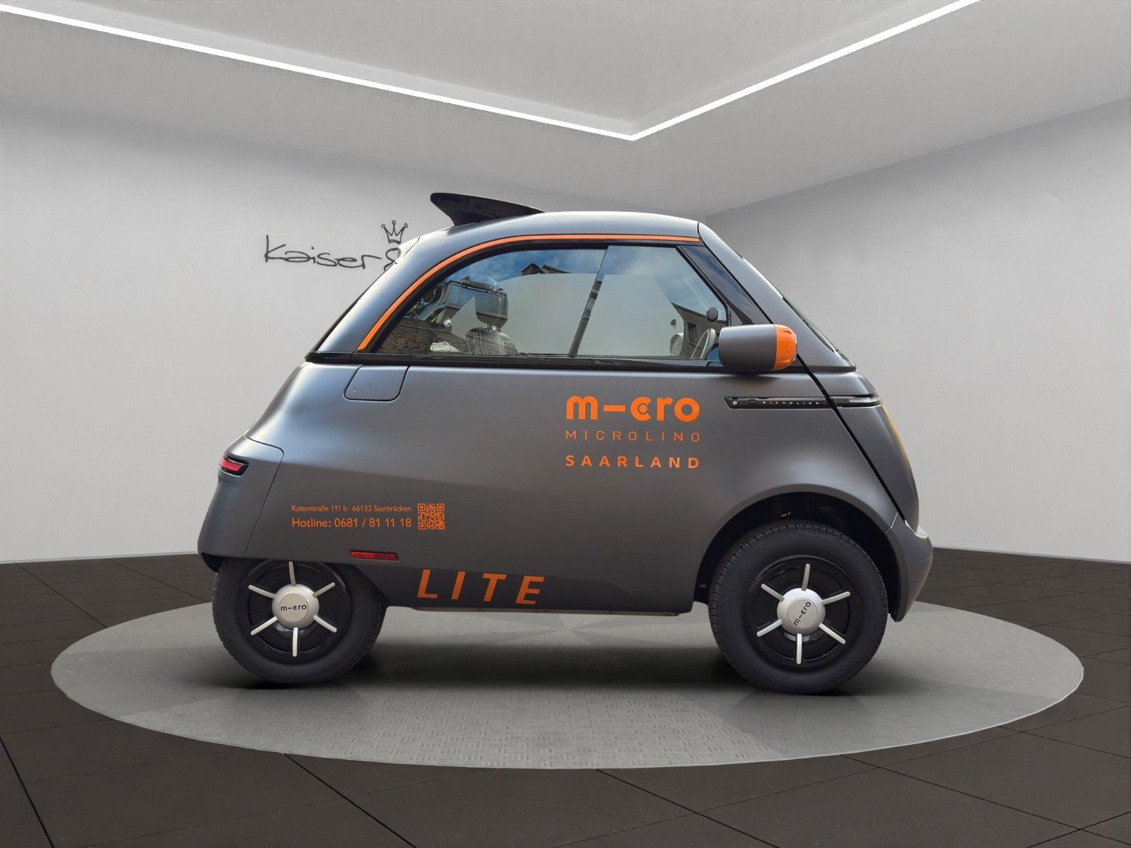 Fahrzeugabbildung Microlino Lite *L6e*MJ 2025*Faltdach*ab 15 Jahren*