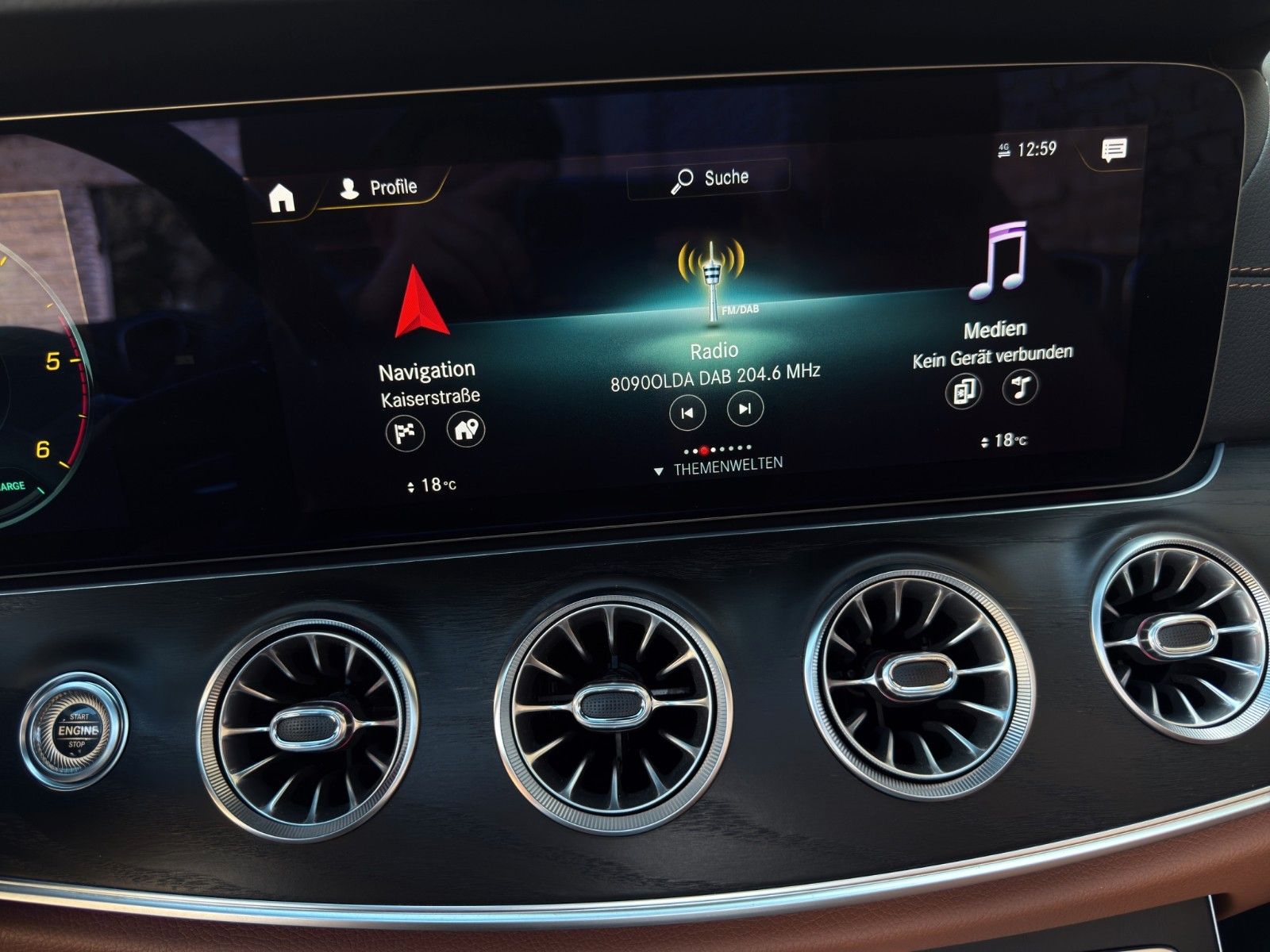 Fahrzeugabbildung Mercedes-Benz E 300d Cabriolet AMG-Line *2.Hand*Burmester*