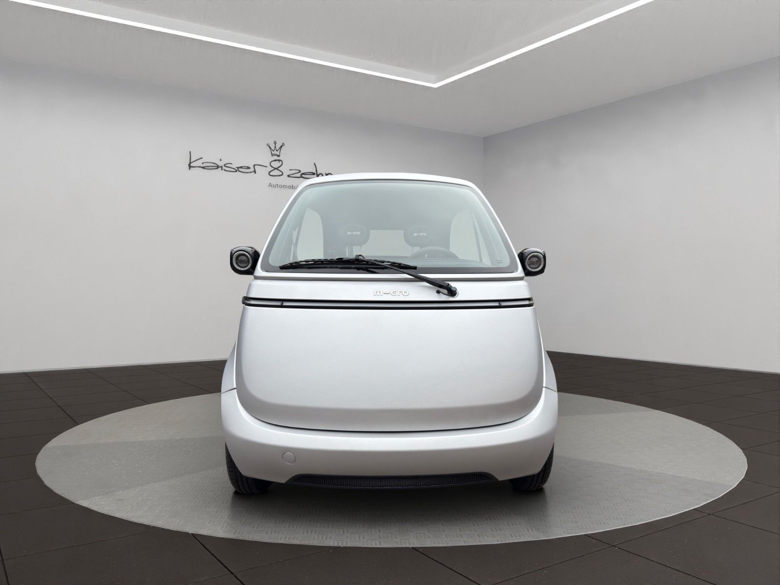 Fahrzeugabbildung Microlino Pioneer Edition Turin Aluminum Matt *L7*Faltdach