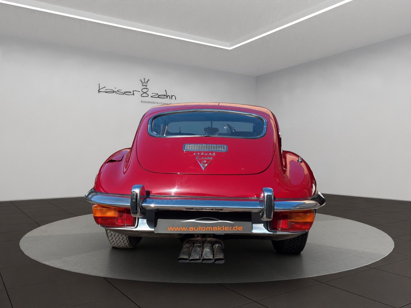Fahrzeugabbildung Jaguar E-Type Serie 3 V12 Coupé *Classic Data 2-*