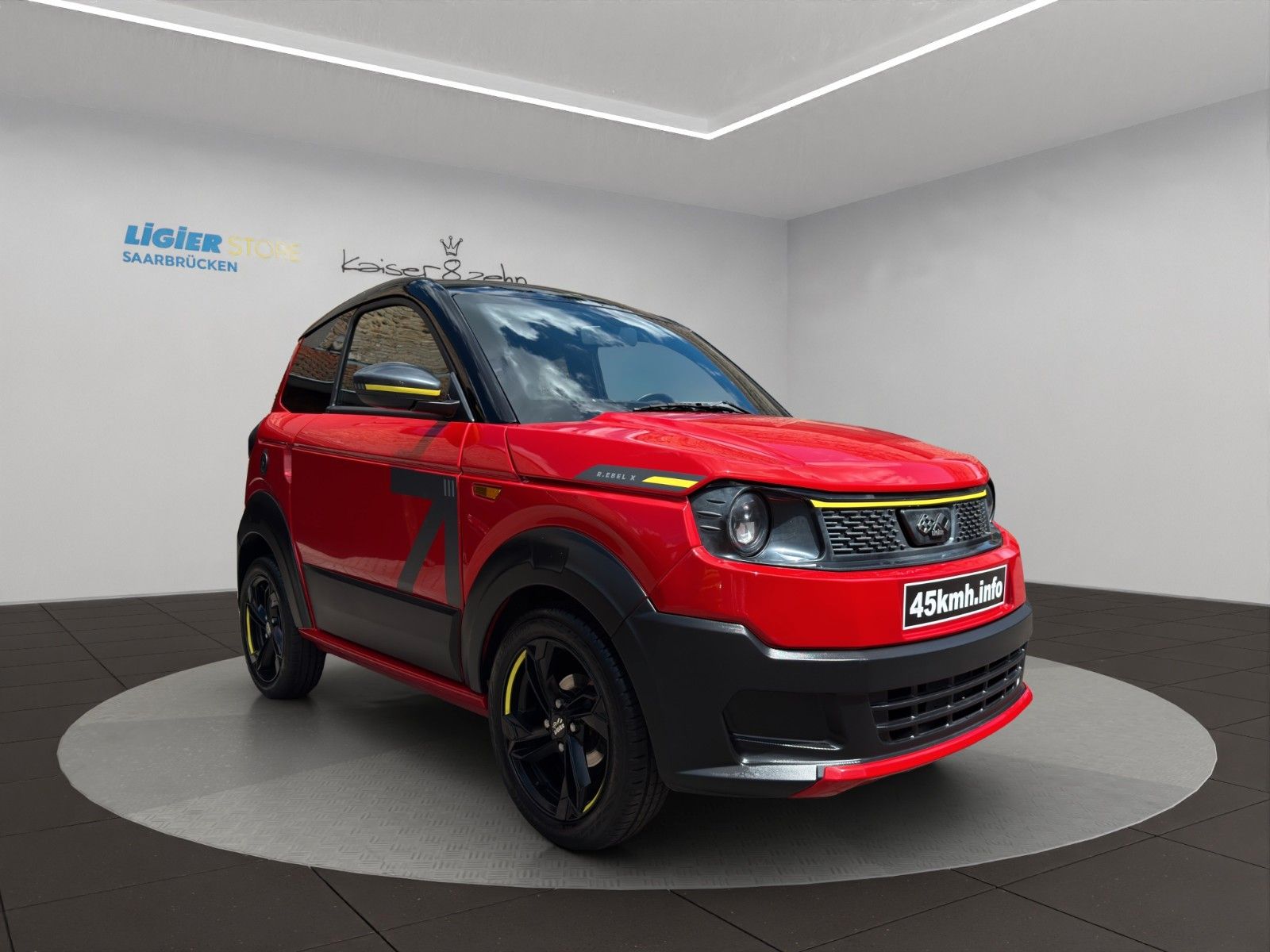 Fahrzeugabbildung Ligier MyLi D R.EBEL E5 *Servo* *CarPlay*