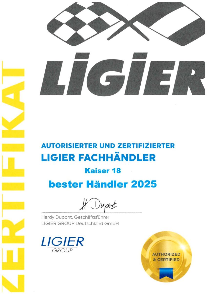 Fahrzeugabbildung Ligier JS 50 E Sport Ultimate B11 *Klima*Servo*